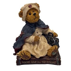 Boyds Bears & Friends Bearstone Collection Florence Gentlecare Touching Lives